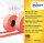 AVERY Zweckform Preisetiketten leuchtrot permanent 26,0 x 16,0 mm, 10 Rollen