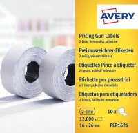 AVERY Zweckform Preisetiketten weiß ablösbar...