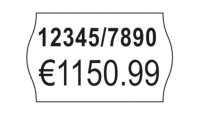 AVERY Zweckform Preisetiketten weiß ablösbar 26,0 x 16,0 mm, 10 Rollen