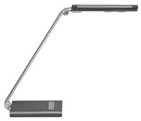 MAUL MAULpure LED Schreibtischlampe silber 6 W