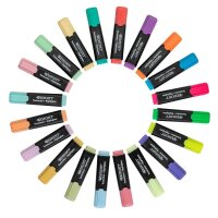 WESTCOTT Textmarker farbsortiert, 20 St.