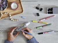 edding 751 creative Lackmarker blau 1,0 - 2,0 mm, 1 St.