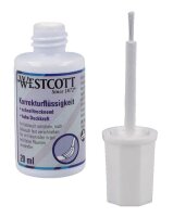 WESTCOTT Korrekturflüssigkeit 20,0 ml