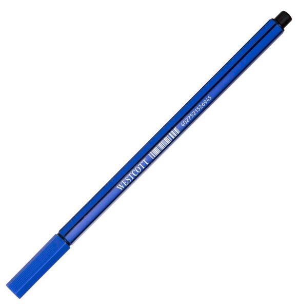 WESTCOTT STORYLINER Fineliner blau 0,4 mm, 1 St.