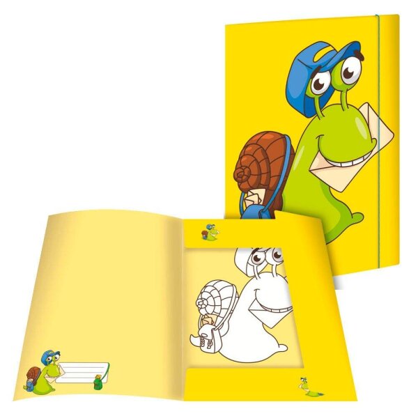 RNK-Verlag Sammelmappe Postmappe DIN A4 gelb, 3 St.