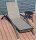 Garden Pleasure Sonnenliege Donna grau Aluminium