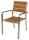 Garden Pleasure Sitzgruppe Florence, champagner Holz, Metall, 7-teilig