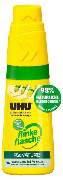 UHU flinke flasche ReNature  Alleskleber 40,0 g, 1 St.
