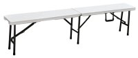 Garden Pleasure Sitzgruppe Mufaro, dunkelgrau Kunststoff, Metall, 3-teilig