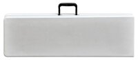 Garden Pleasure Gartenbank Mufaro 304738 weiß Kunststoff 180,0 cm