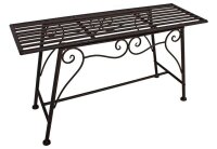 Garden Pleasure Gartenbank Lorin 950391 braun Metall 83,0 cm