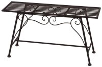 Garden Pleasure Gartenbank Lorin 950391 braun Metall 83,0 cm