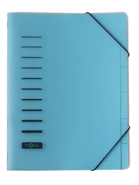 PAGNA Ordnungsmappe 6 Fächer blau, 1 St.