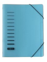 PAGNA Ordnungsmappe 6 Fächer blau, 1 St.