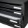 Exacompta Schubladenbox Big-Box Plus quer Classic  schwarz 308714D, DIN A4 quer mit 5 Schubladen, 1 St.