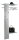 Kerkmann Wandgarderobe Kent 33676514 silber Metall 4 Haken 80,0 x 190,0 cm, 1 St.