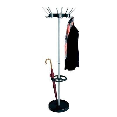 Kerkmann Kleiderständer Public Classic 30627714 silber Metall 24 Haken 43,0 x 175,0 cm, 1 St.
