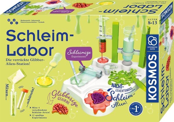 KOSMOS Experimentierkasten Schleim-Labor mehrfarbig