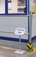 FRANKEN Infoständer silber DIN A4 28,0 x 28,0 x 72,5 cm, 1 St.
