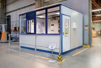 FRANKEN Infoständer silber DIN A4 28,0 x 28,0 x 72,5 cm, 1 St.