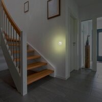hama Touch Switch LED Nachtlicht weiß 6,3 cm, warmweiß – 3378 K  ( 223495 )