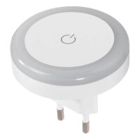 hama Touch Switch LED Nachtlicht weiß 6,3 cm, warmweiß – 3378 K  ( 223495 )