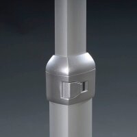 FRANKEN Infoständer silber DIN A3 42,0 x 30,0 x 91,0 - 131,0 cm, 1 St.