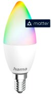 hama LED-Lampe Smarte WLAN E14 E14 4,9 W WLAN, für Sprach-/App-Steuerung, 1 St.