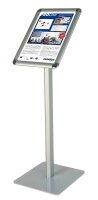 FRANKEN Infoständer silber DIN A3 28,0 x 28,0 x...