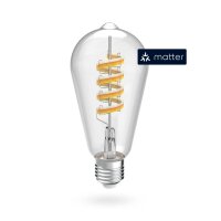 hama LED-Lampe Filament Retro E27 40 W 16 Mio. Farben, 1 St.