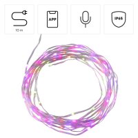 hama LED Lichterkette bunt 10,0 m, 1 St.