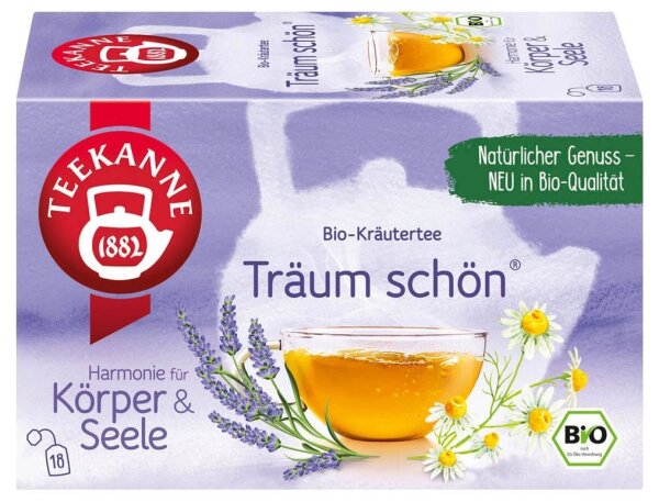 TEEKANNE Träum schön Bio-Tee 18 Portionen