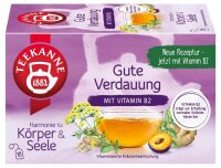 TEEKANNE Gute Verdauung mit Vitamin B2 Tee 18 Portionen
