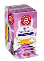 TEEKANNE Gute Verdauung mit Vitamin B2 Tee 18 Portionen