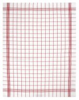Dyckhoff Geschirrtücher Karo rot 50,0 x 70,0 cm, 10 St.