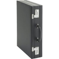 Alassio Aktenkoffer PONTE Lederimitat schwarz 44,5 x 33,0...