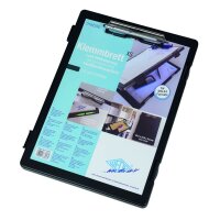WEDO Klemmbrett XS 57 5001 DIN A4 schwarz Kunststoff, 1 St.