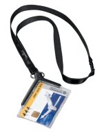 DURABLE Ausweishalter mit Textilband  820758, Textilband,...