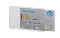 DURABLE Kreditkartenhülle RFID SECURE transparent 5,4 x 8,6 cm, 3 St.