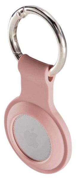 hama Schlüsselanhänger Apple AirTag Halterung Fantastic Feel rosa