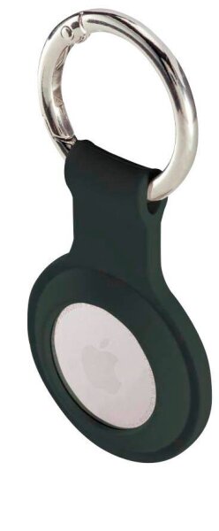 hama Schlüsselanhänger Apple AirTag Halterung Fantastic Feel schwarz