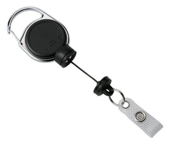 DURABLE Ausweishalter Jojo EXTRA STRONG 832901, Clip, schwarz, 1 St.