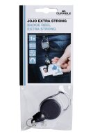 DURABLE Ausweishalter Jojo EXTRA STRONG 832901, Clip, schwarz, 1 St.