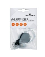 DURABLE Ausweishalter Jojo EXTRA STRONG 832901, Clip, schwarz, 1 St.