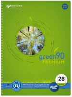 Ursus® Collegeblock Premio Lineatur 28 kariert DIN A4...