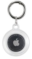 hama Schlüsselanhänger Apple AirTag Halterung Always Clear transparent