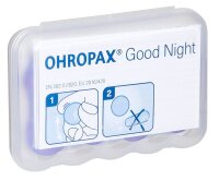 OHROPAX® Gute Nacht Ohrstöpsel 23 dB Silikon, 8 St.