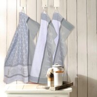 Dyckhoff Geschirrtücher Home & Kitchen grau 50,0...