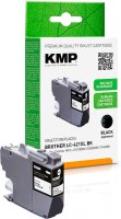 KMP  schwarz Druckerpatrone kompatibel zu brother LC-421XLBK