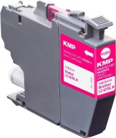 KMP  magenta Druckerpatrone kompatibel zu brother LC-421XLM